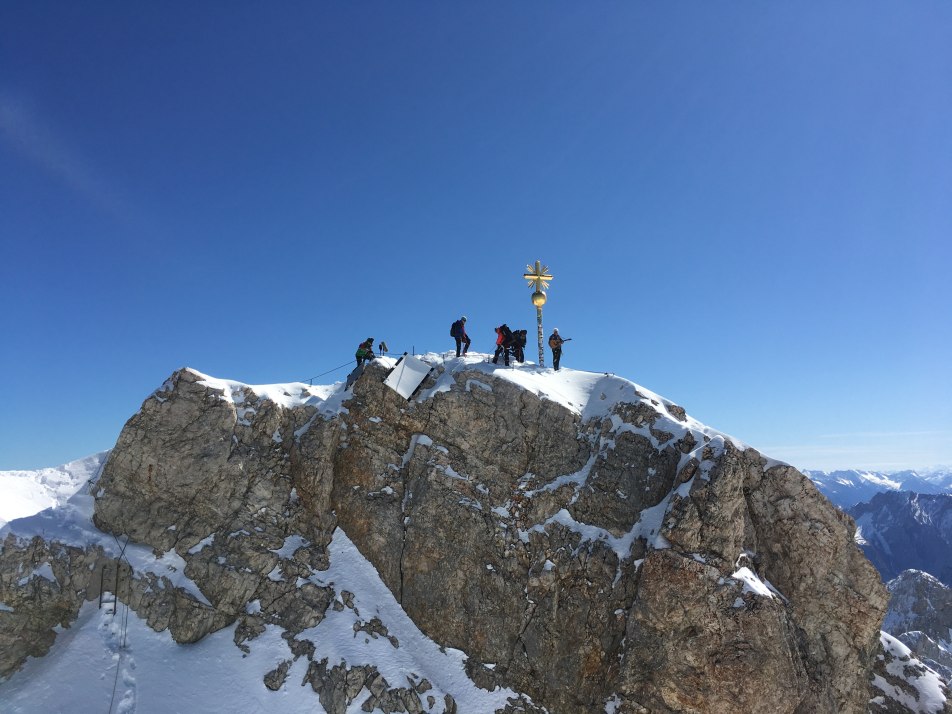 Gipfelkreuz Zugspitze, © DAV Sektion München Gipfelkreuz Zugspitze, © DAV Sektion München
