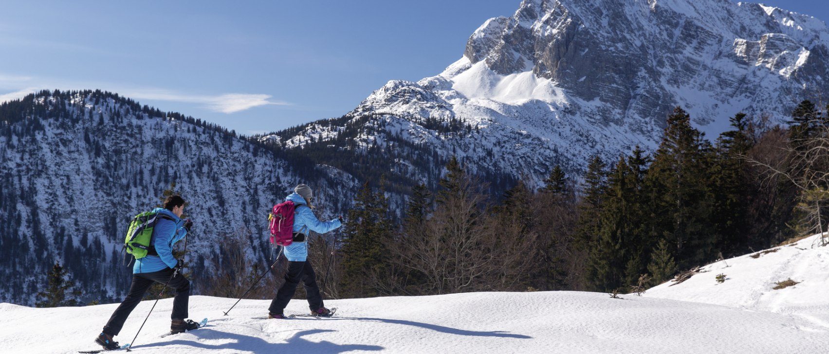 Schneeschuhtour, © Alpenwelt Karwendel | Best of Winter | Thomas Bichler, eitnah