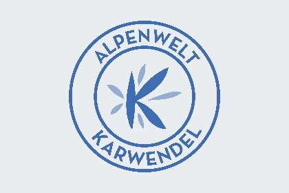 Alpenwelt Logo Blau für GG Bereich, © Alpenwelt Karwendel GmbH