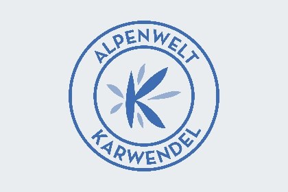 Alpenwelt Logo Blau für GG Bereich, © Alpenwelt Karwendel GmbH