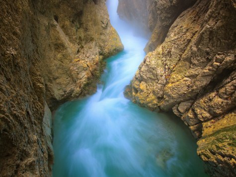 Die Leutschklamm bei Mittenwald  - eines der schönsten Ausflugsziele in der Alpenwelt Karwendel, © Alpenwelt Karwendel | Maximilian Ziegler