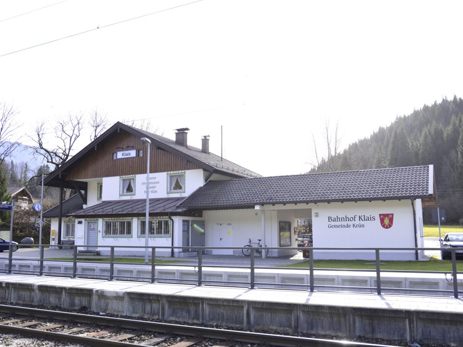 Bahnhof Klais, © Alpenwelt Karwendel |Stefan Eisend