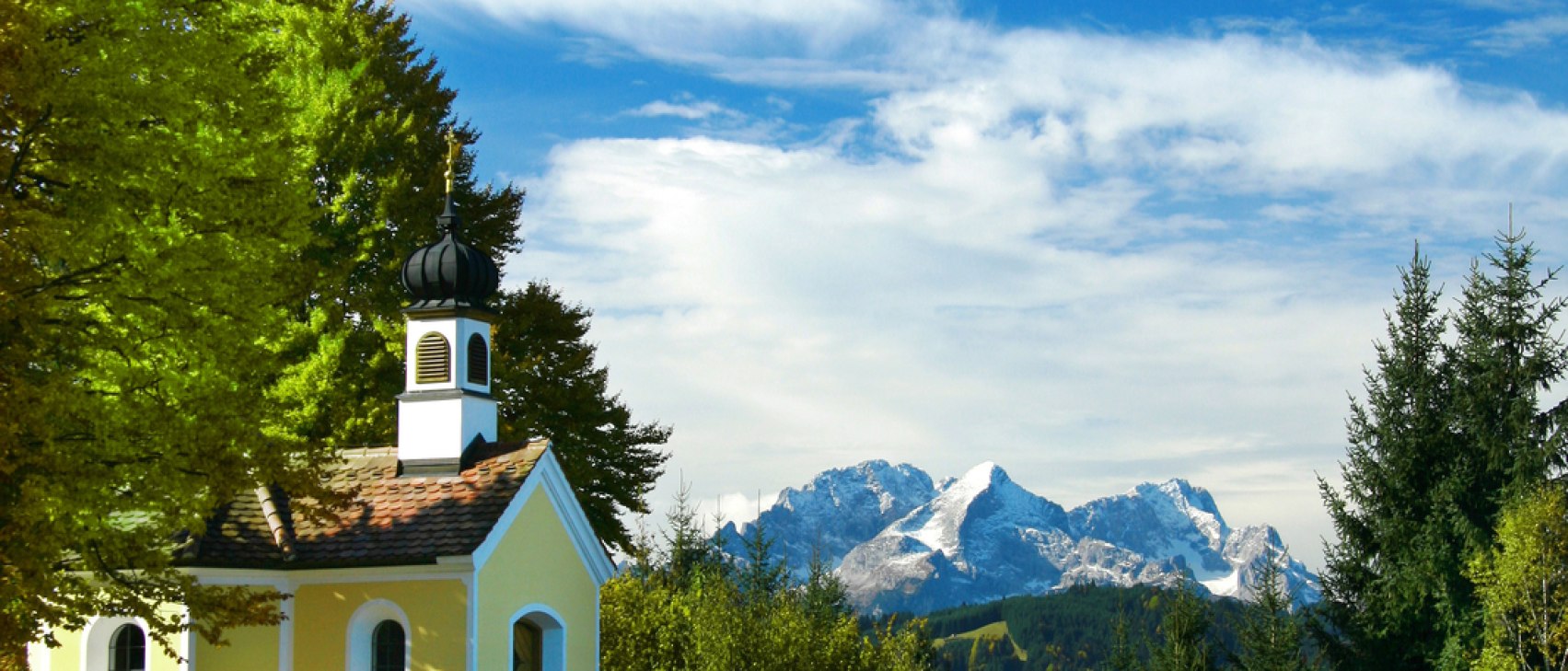 Kapelle Maria Rast im Sommer, © Alpenwelt Karwendel | Christoph Schober