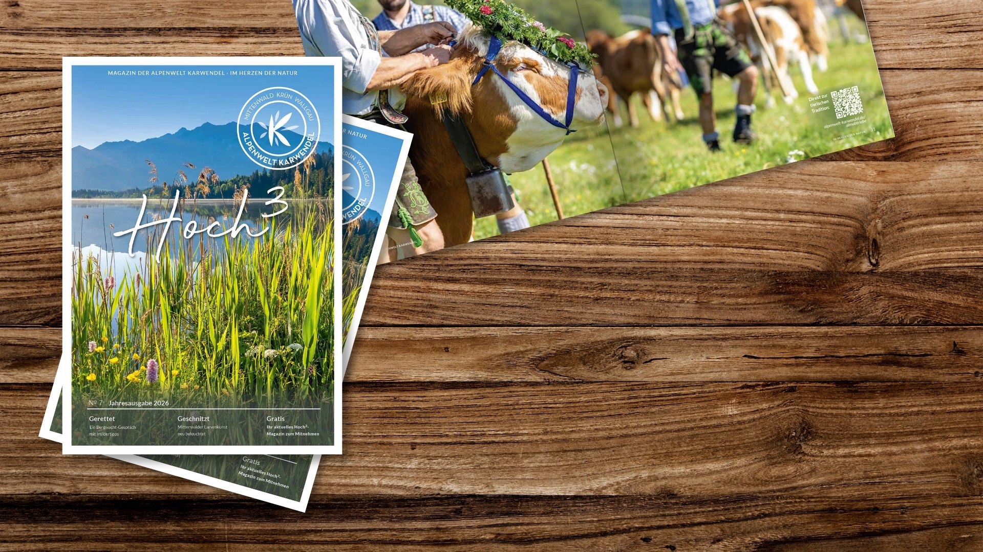 Cover Hoch³ Magazin 2026, © karlmeise