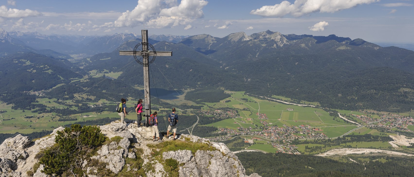 Ausblick vom Signalkopf, © Alpenwelt Karwendel | Wolfgang Ehn