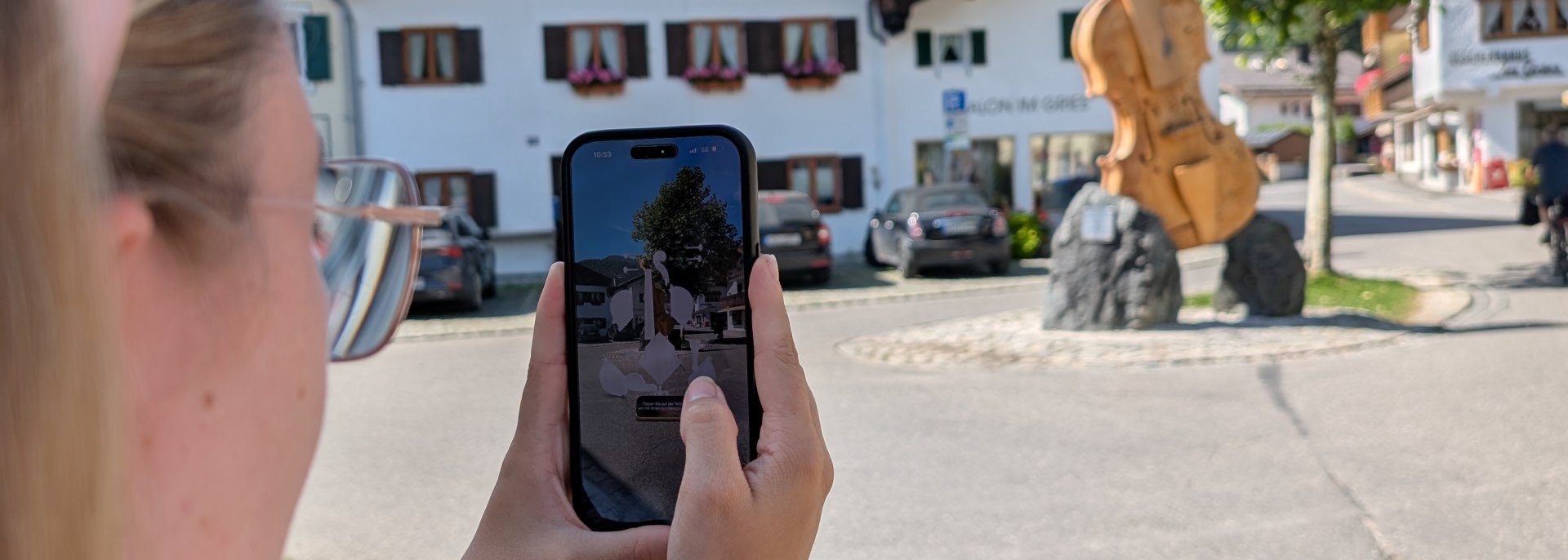 Immersive Mittenwald App, © Alpenwelt Karwendel | Isabell Prior