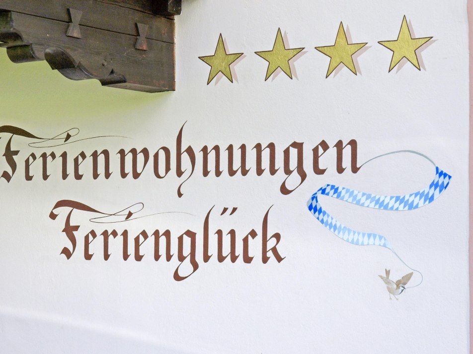 Ferienglück Haus - Lüftlmalerei-Ferienwohnung Feri