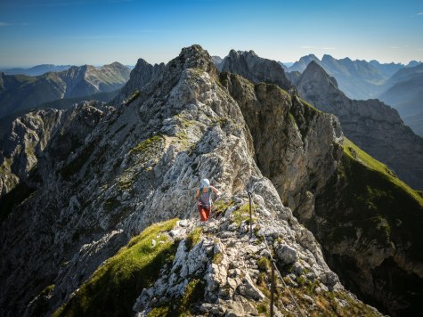 Mittenwalder Via Ferrata in the Karwendel, © Alpenwelt Karwendel | Philipp Gülland