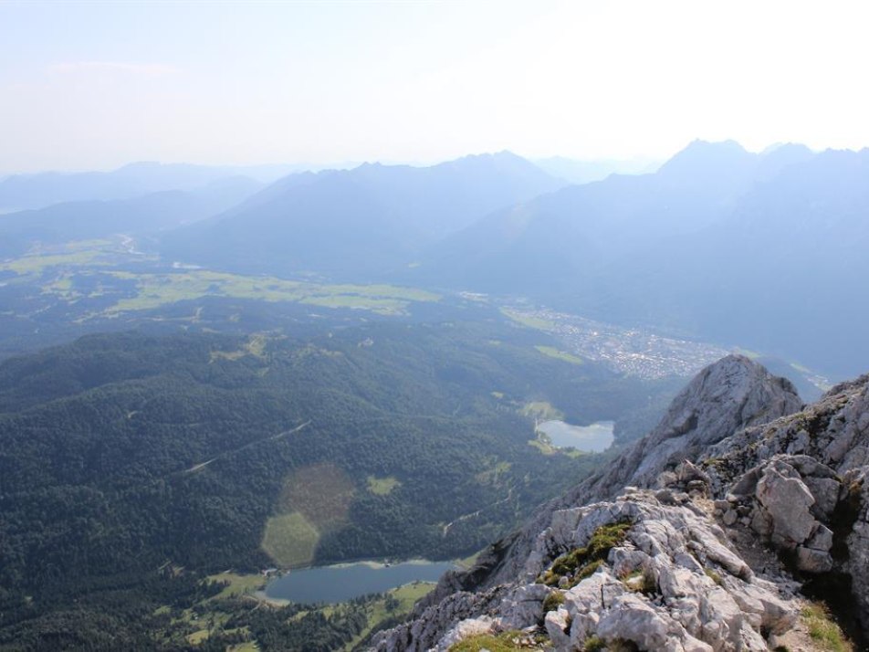 Blick vom Wetterstein