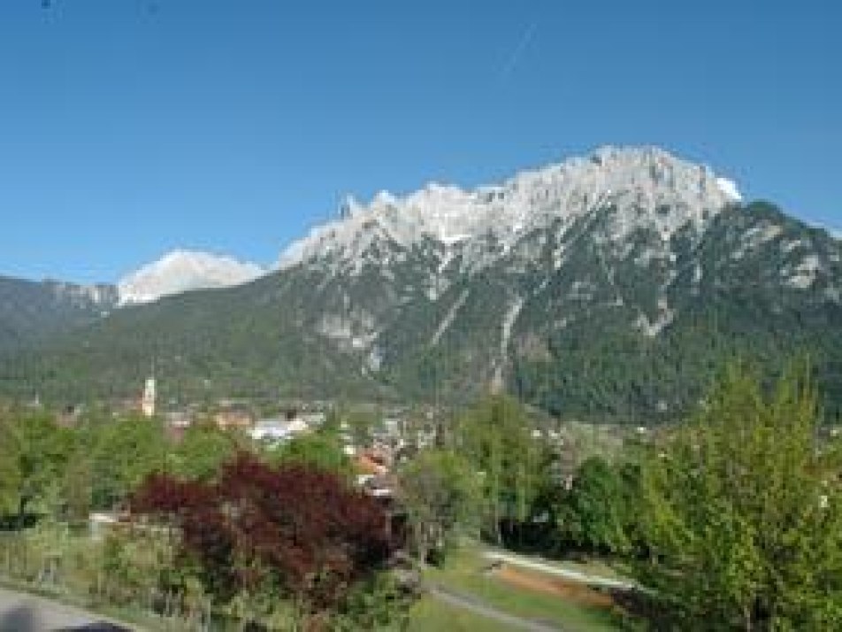 Aussicht auf Mittenwald