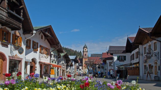 Sommerlicher Obermarkt, © Alpenwelt Karwendel | Hubert Hornsteiner