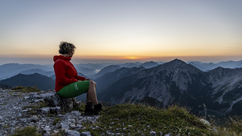 Stimmungsvolle Eindrücke von der Schöttlkarspitze, © Alpenwelt Karwendel | Pierre Johne