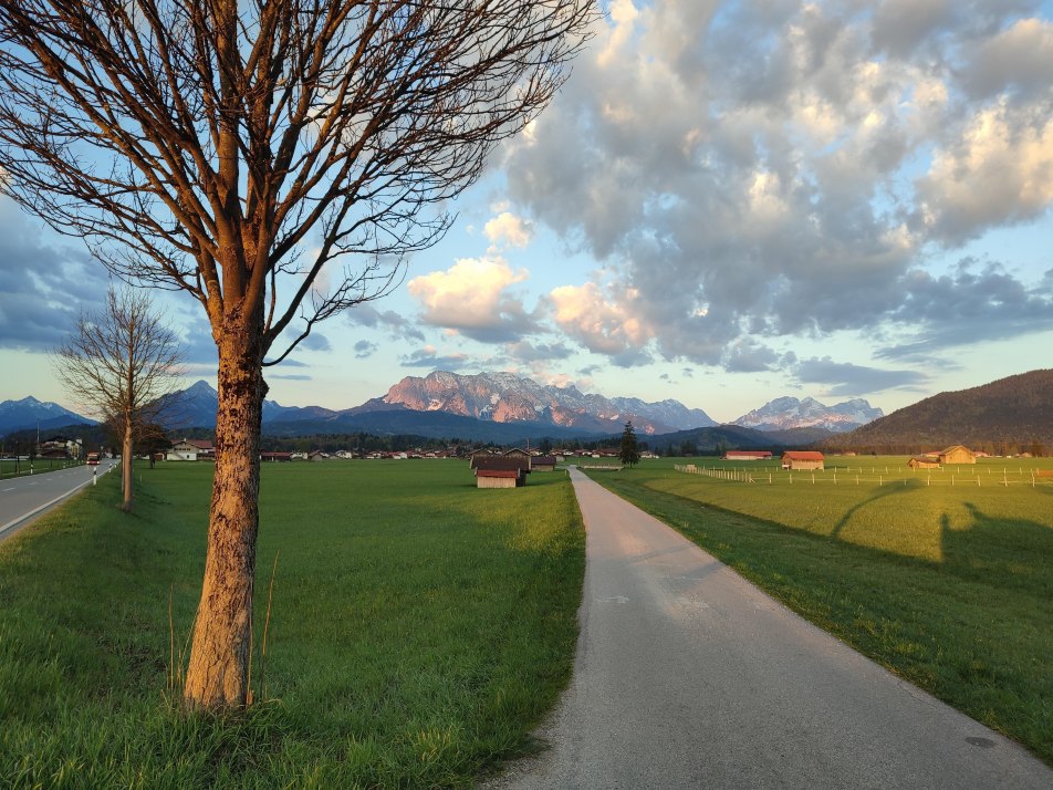 Zwischen Krün und Wallgau Zwischen Krün und Wallgau