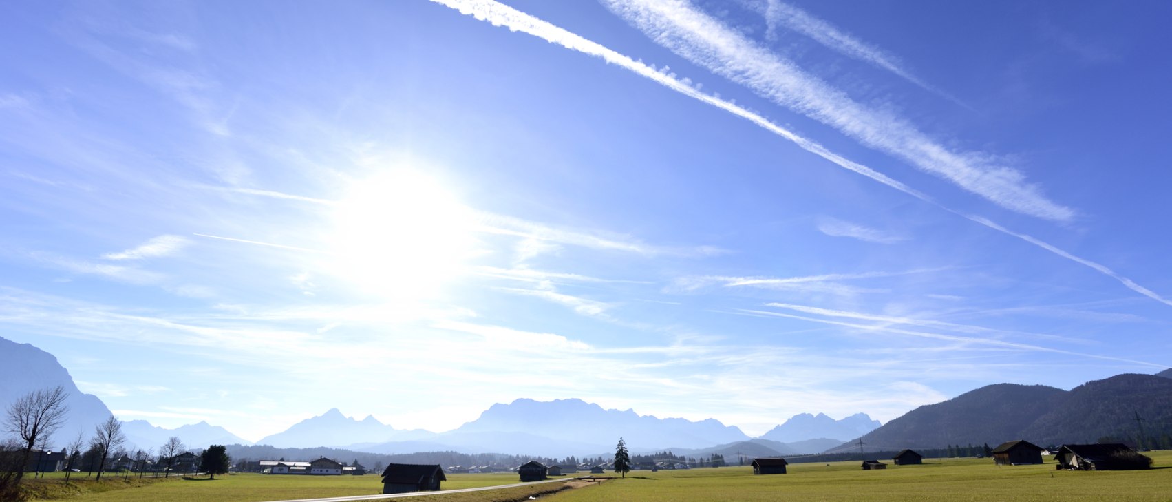 Wiesen zwischen Wallgau und Krün, © Alpenwelt Karwendel | Stefan Eisend