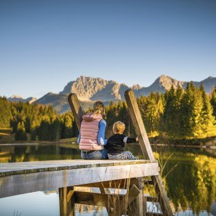 Naturerlebnisse für jung und alt - hier am Geroldsee, © Alpenwelt Karwendel | Paul Wolf Naturerlebnisse für jung und alt - hier am Geroldsee, © Alpenwelt Karwendel | Paul Wolf