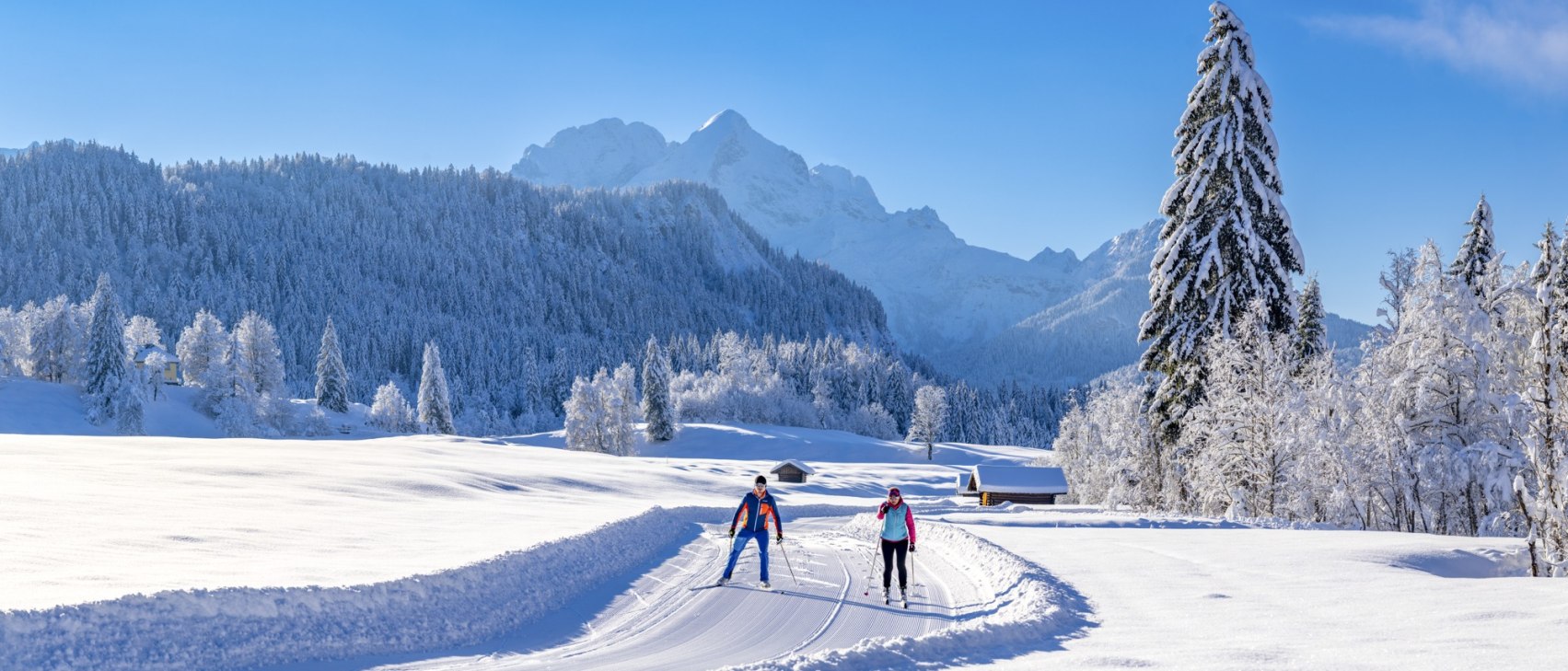 Langlaufen in Elmau, © Martin Kriner