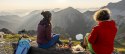 Brotzeit auf der Schöttelkarspitze, © Alpenwelt Karwendel | Pierre Johne