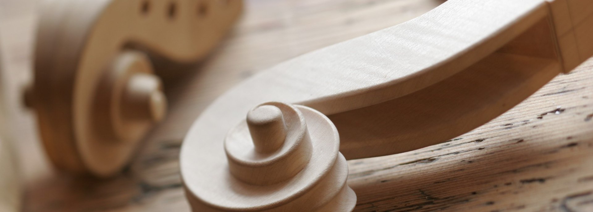 Geigenhals im Rohzustand vor der Weiterverarbeitung, © Alpenwelt Karwendel / Wolfgang Pfisterer Geigenhals im Rohzustand vor der Weiterverarbeitung, © Alpenwelt Karwendel / Wolfgang Pfisterer