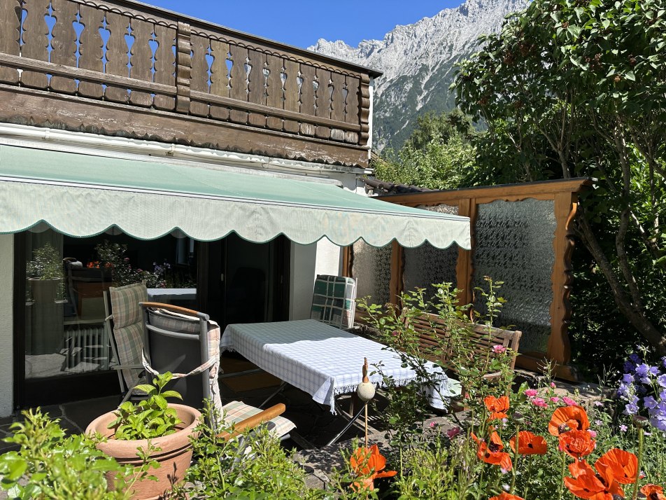 Terrasse Wohnzimmer
