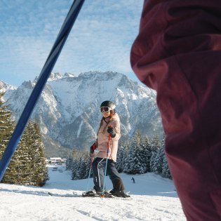 The perfect ski area for children - Kranzberg family paradise in Mittenwald, © Alpenwelt Karwendel | André Alexander@formgestalter