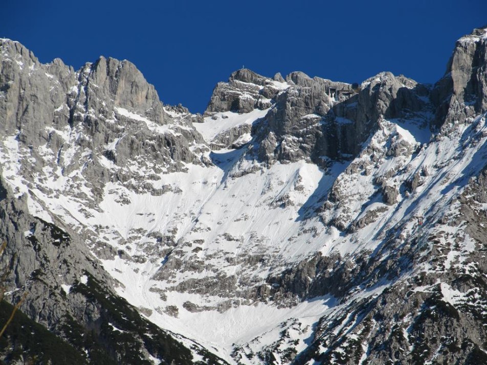 Karwendel Blick von der Terasse