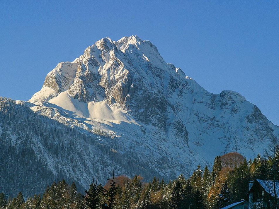 Ausblick auf das Wettersteingebirge