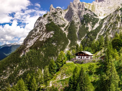 Mittenwalder Hütte, © Alpenwelt Karwendel | Martin Kriner