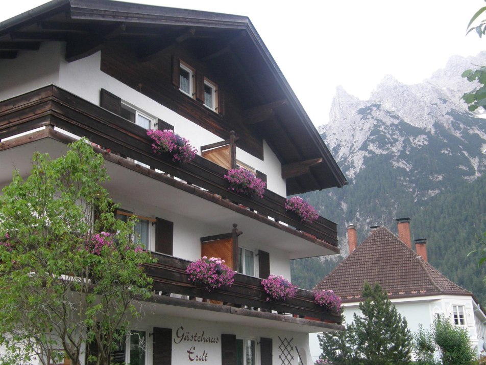 Blick zum Karwendel, © ME Gästehaus ERDT