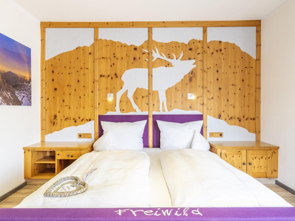 Ferienwohnung Freiwild Schlafzimmer-Ferienwohnung