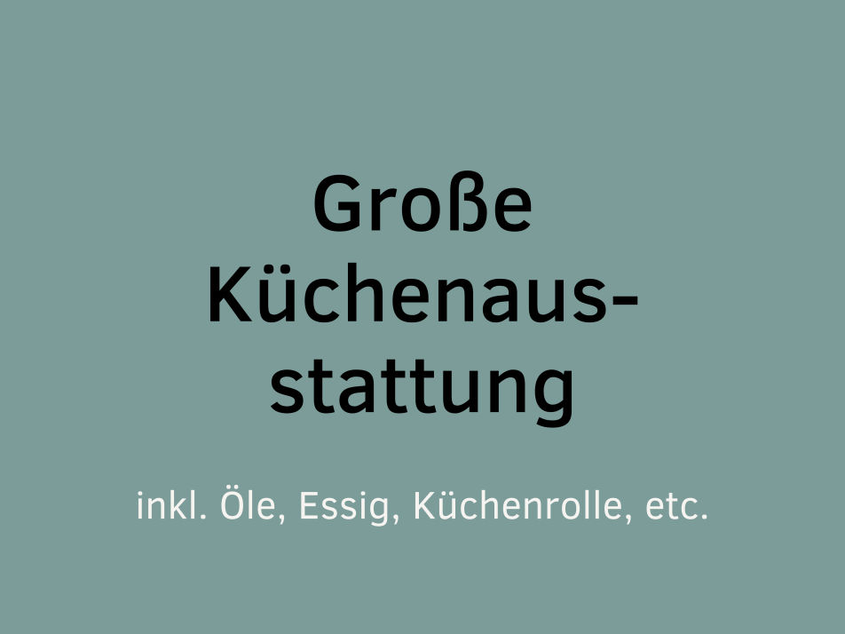 Kachel Küchenausstattung