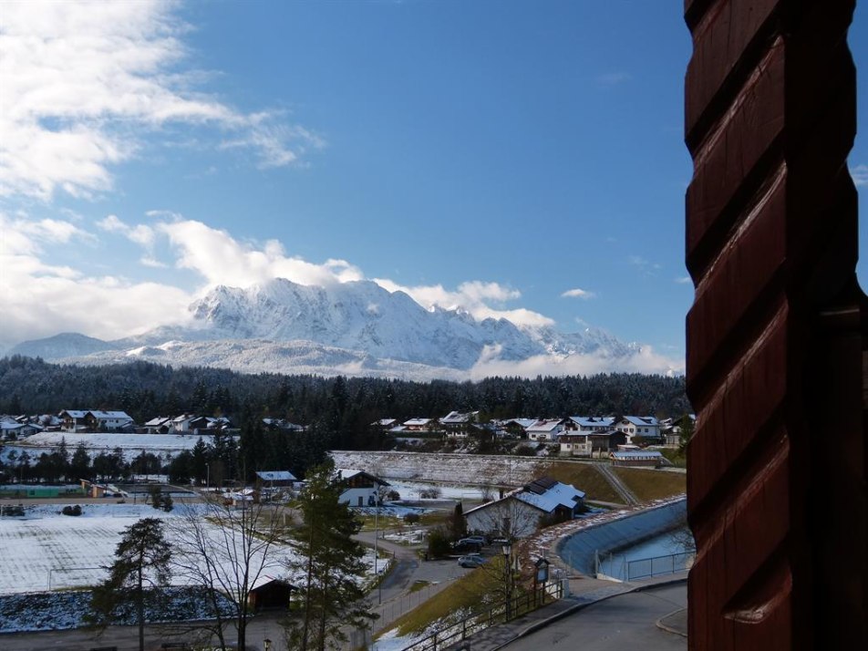 Ausblick vom Balkon