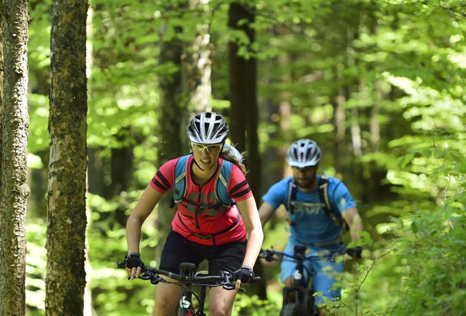 Waldtrails, Fahrradwege, Mountaintrails - in der Alpenwelt Karwendel kommt jeder Biker auf seine Kosten., © Alpenwelt Karwendel | Stefan Eisend