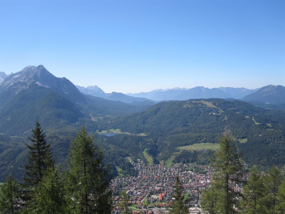Ausblick von Mittenwalderhütte