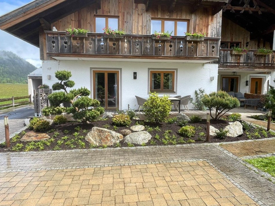Vorderansicht Loft mit Südterrassse