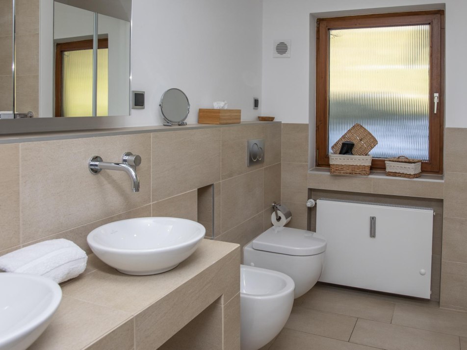 Modernes Bad für Zwei