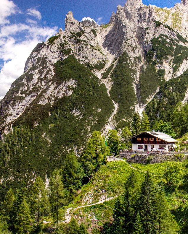 Mittenwalder Hütte, © Alpenwelt Karwendel | Martin Kriner