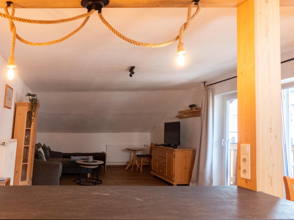 Fewo Gipfelstürmer Wohnzimmer