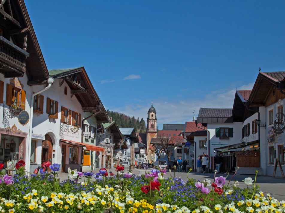 Sommerlicher Obermarkt, © Alpenwelt Karwendel | Hubert Hornsteiner