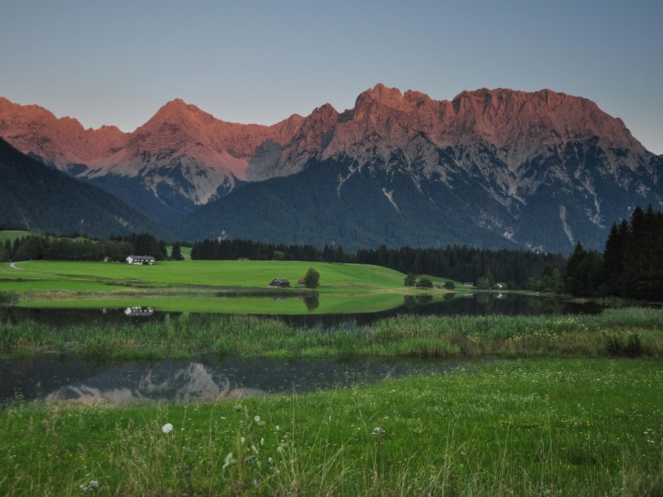 Gästehaus Dirnhofer, Aussicht zum Karwendel,, © Karl Dirnhofer