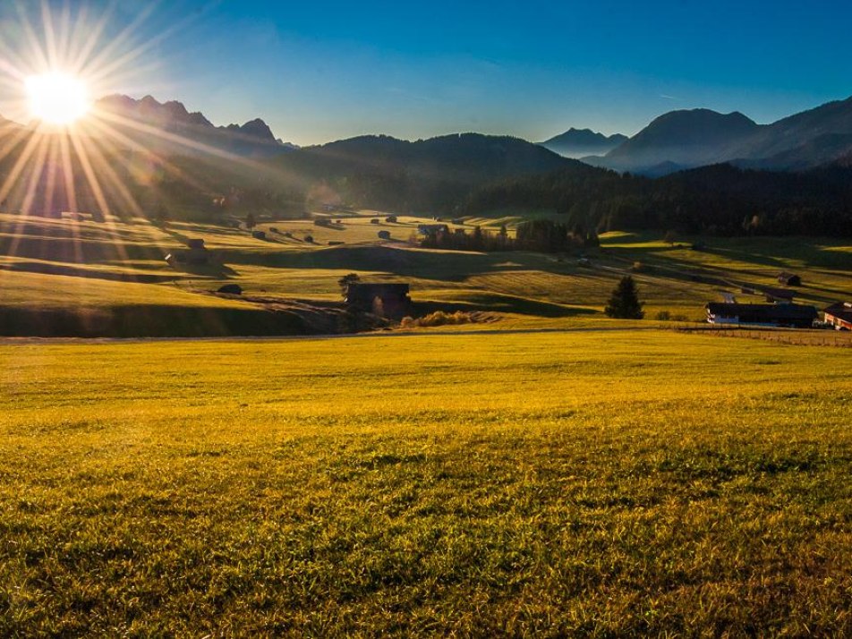 Buckelwiesen-Abendstimmung