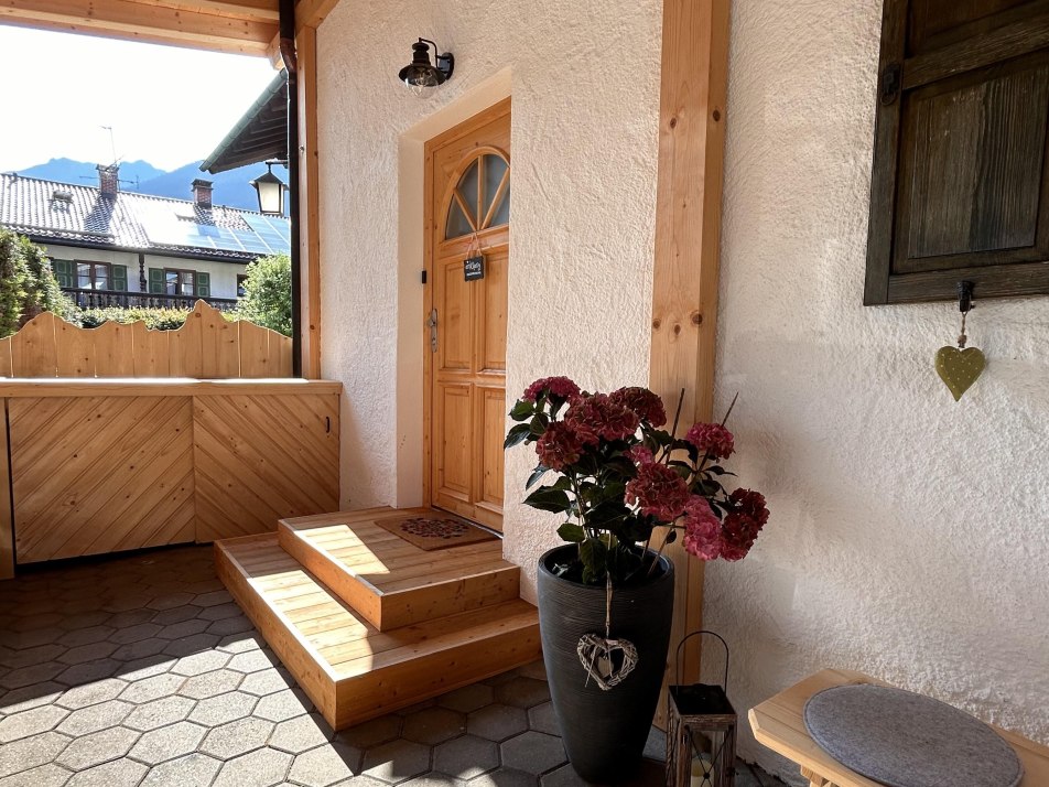 Privater Eingangsbereich