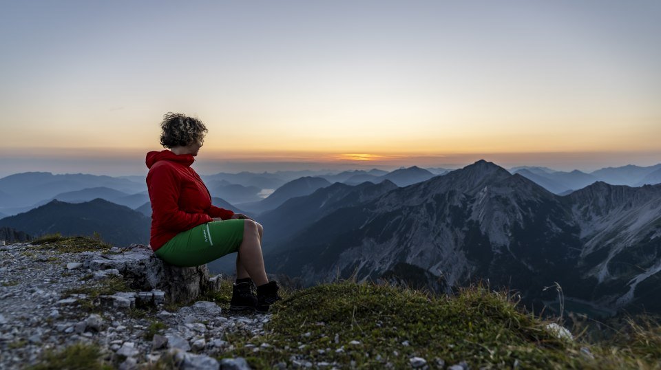 Stimmungsvolle Eindrücke von der Schöttlkarspitze, © Alpenwelt Karwendel | Pierre Johne