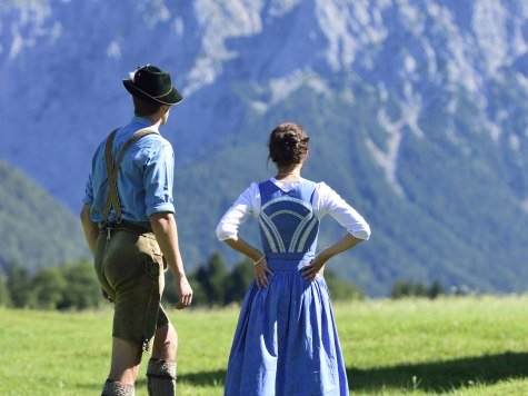 Typische Trachtler in der Alpenwelt Karwendel, © Alpenwelt Karwendel | Stefan Eisend