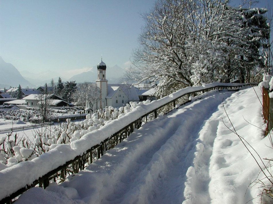 Wallgau im Winter