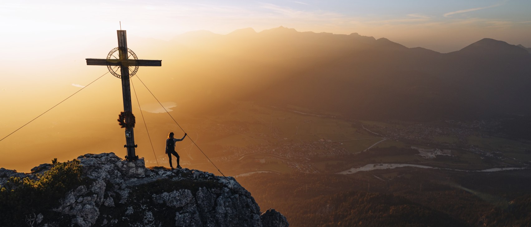 Signalkopf bei Sonnenuntergang, © Alpenwelt Karwendel | André Alexander@formgestalter