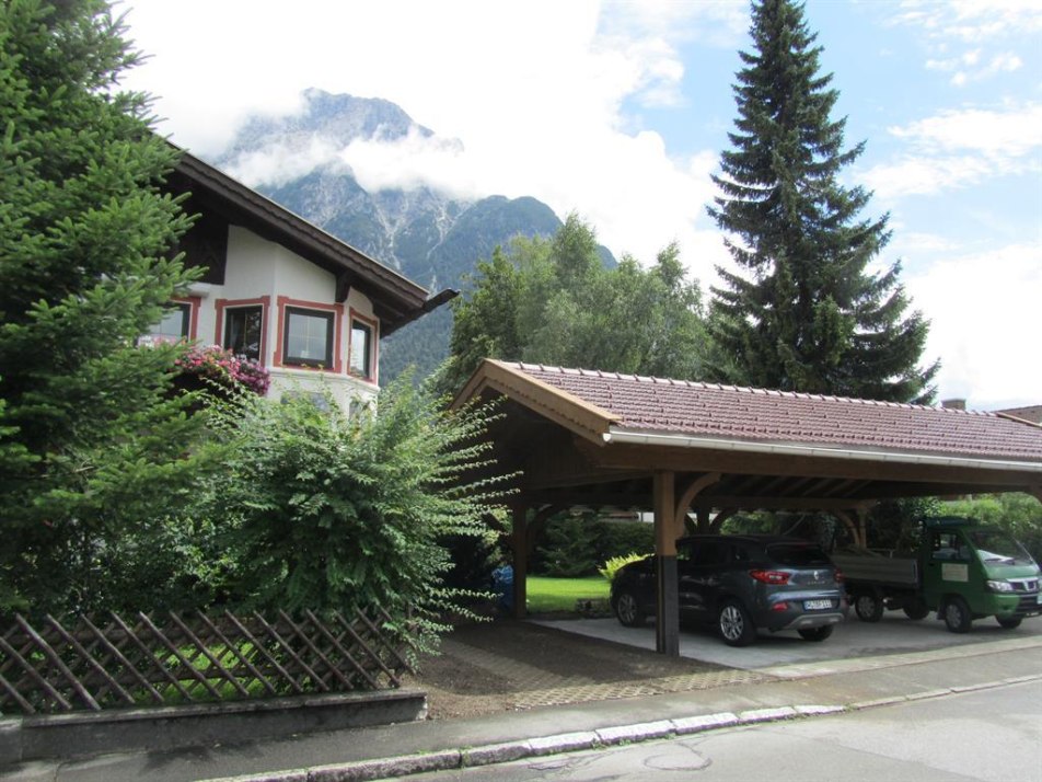 Carport für die Gäste