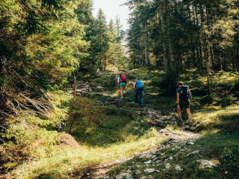 Bergwanderung auf geschichtsträchtigem Boden, © AWK/BeverNL