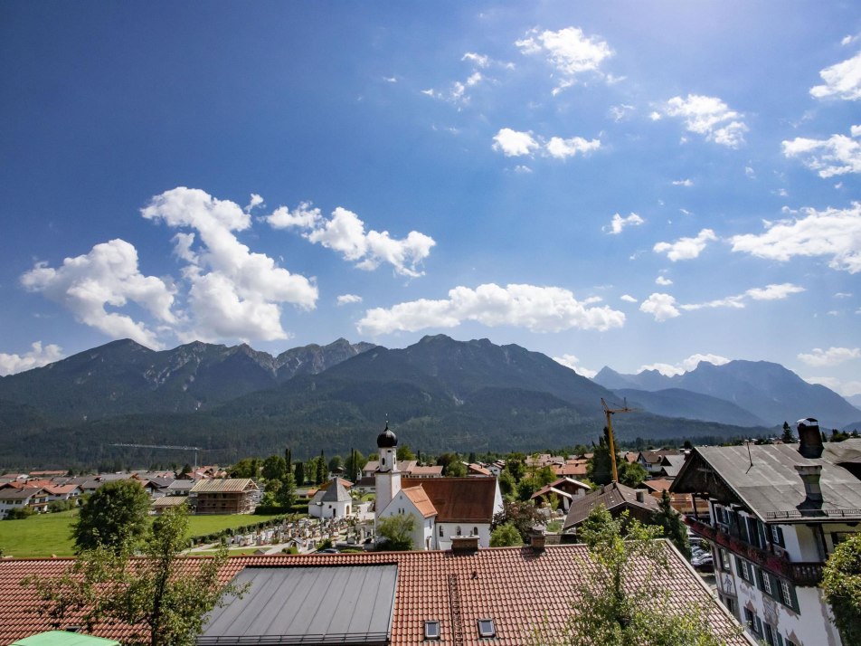 Ausblick Balkon