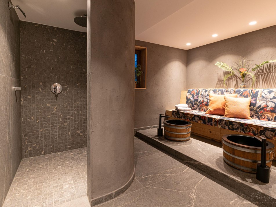 Wellness area with Sauna