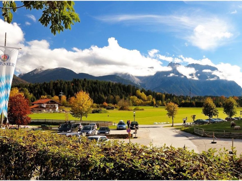 Blick auf den Karwendel, © Kriner-Barmsee